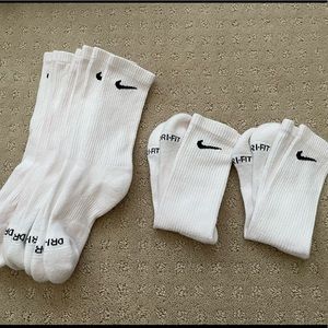 Nike Everyday Plus Cushioned Crew Socks White